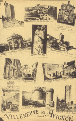 Villeneuve-lès Avignon : vues des monuments