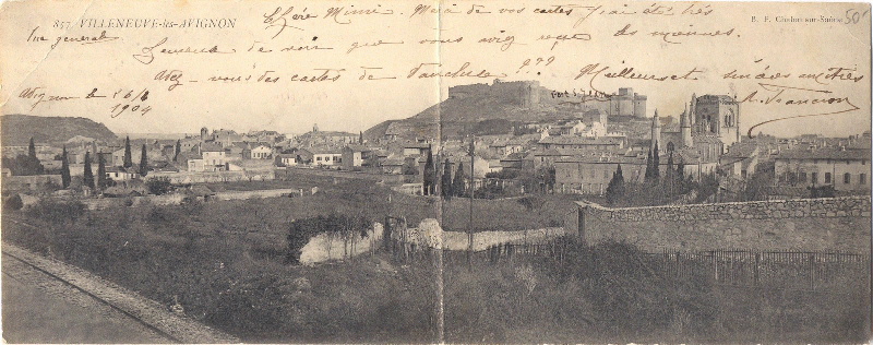 Villeneuve-lès-Avignon et le fort Saint-André