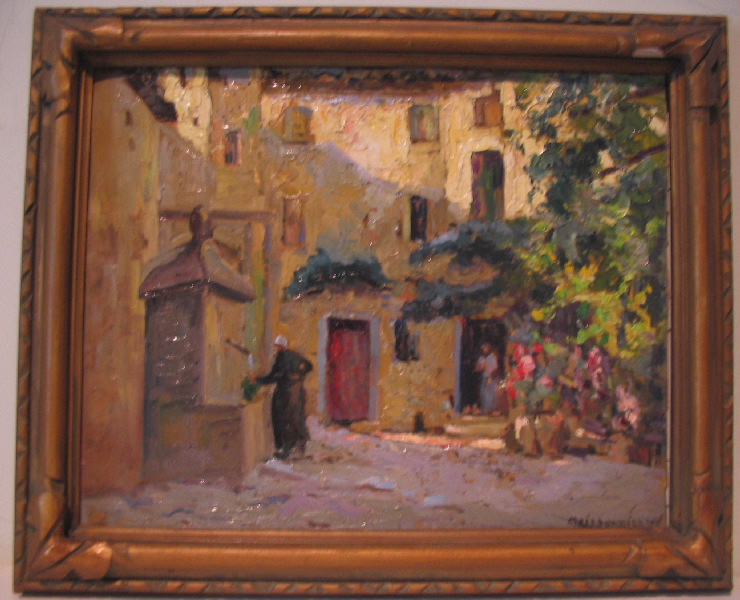 Vieille fontaine dans le vieux Vaison (Vaison-la-Romaine)