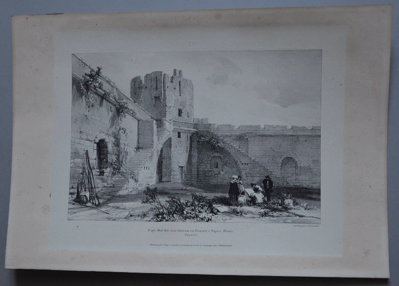 Angle sud-est des remparts d'Aigues-Mortes