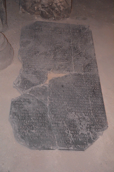 Plaque funéraire du prince de Conti