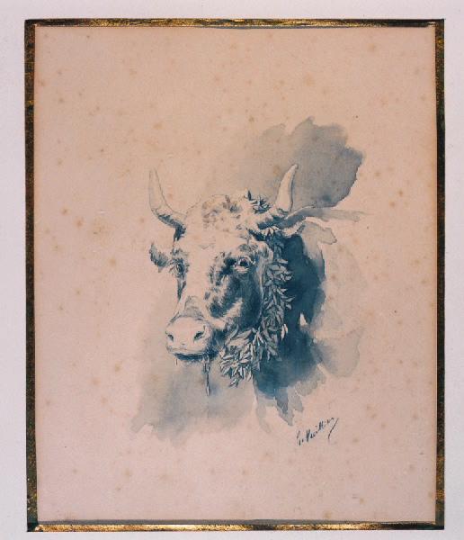 La vache malade ou le collier de pervenches [titre attribué]