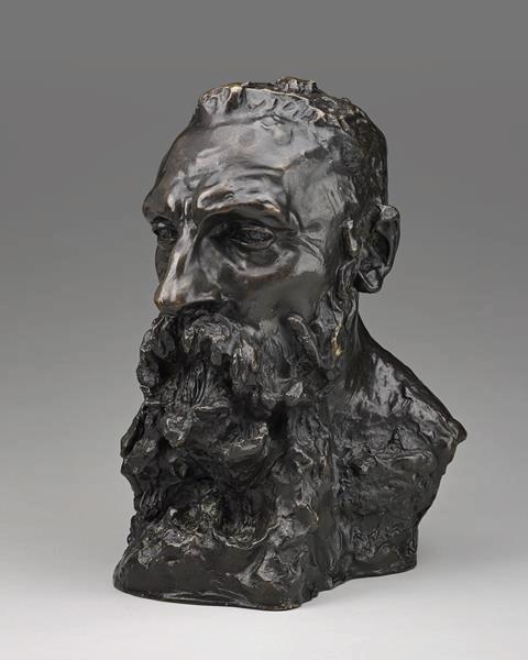 Portrait en buste d'Auguste Rodin