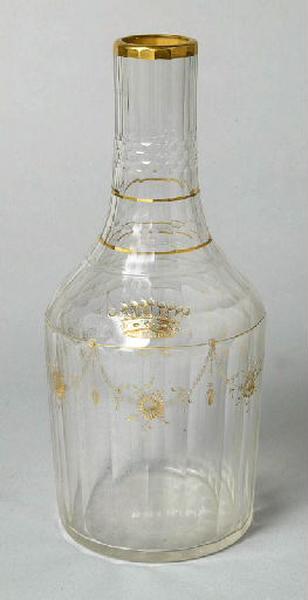 Carafe à vin service Régence. Gravure I