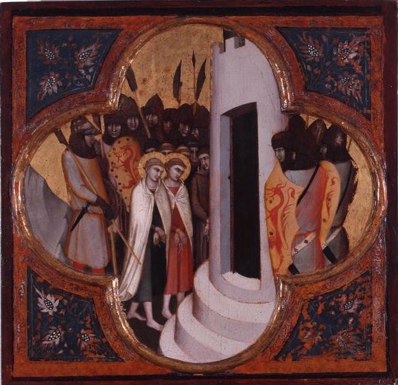 Saint Jacques et saint Marien conduits au supplice