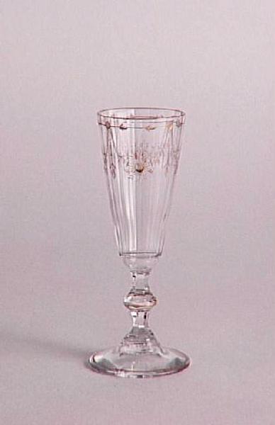 Verre service Régence. Gravure I