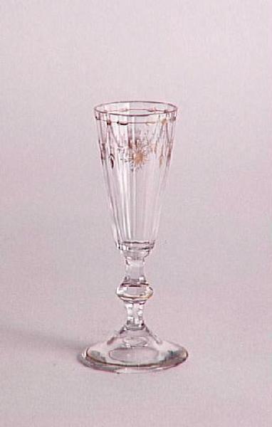 Verre service Régence. Gravure I