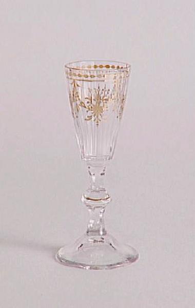 Verre service Régence. Décor I ; Verre, décor I (Appellation Daum)