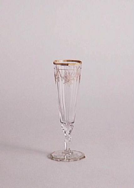 Flûte à champagne. Gravure I bis