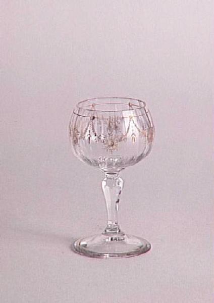 Verre à vin. Gravure I bis
