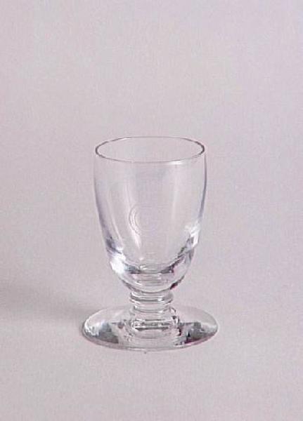 Verre service du paquebot Normandie