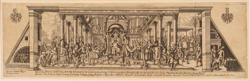 Salomon recevant la reine de Saba