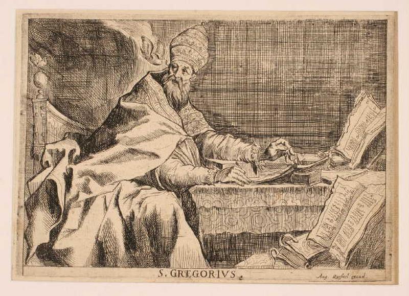 Suite des quatre docteurs de l'Eglise : Saint Grégoire