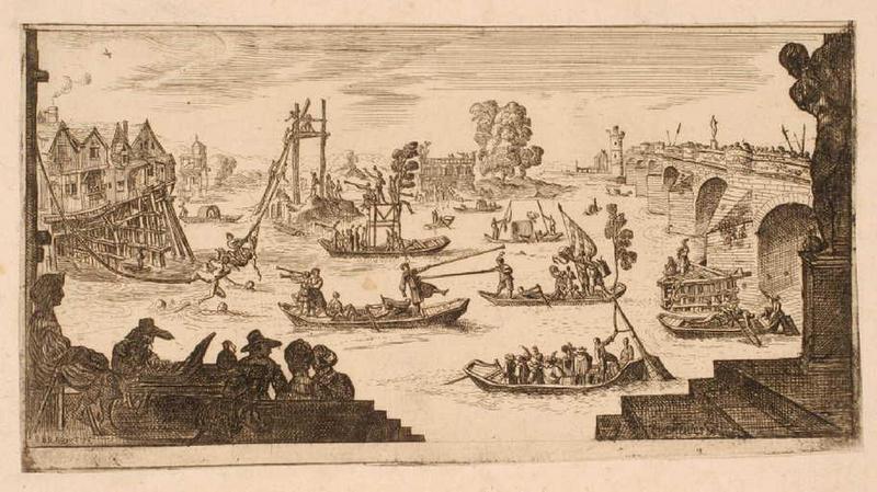 Joutes sur l'eau au pont Neuf