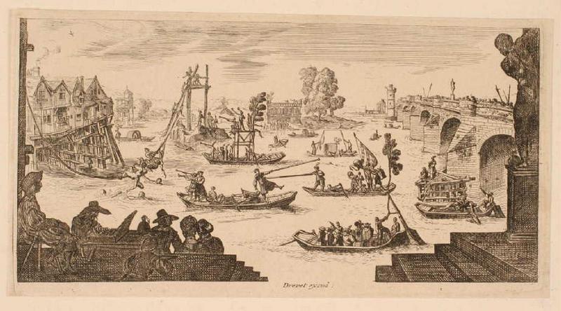 Joutes sur l'eau au pont Neuf