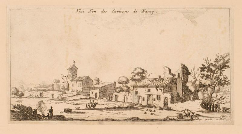Veüe d'vn des Environs de Nancy