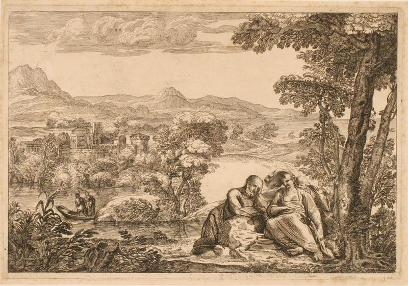 Paysage à la Sainte Famille au repos