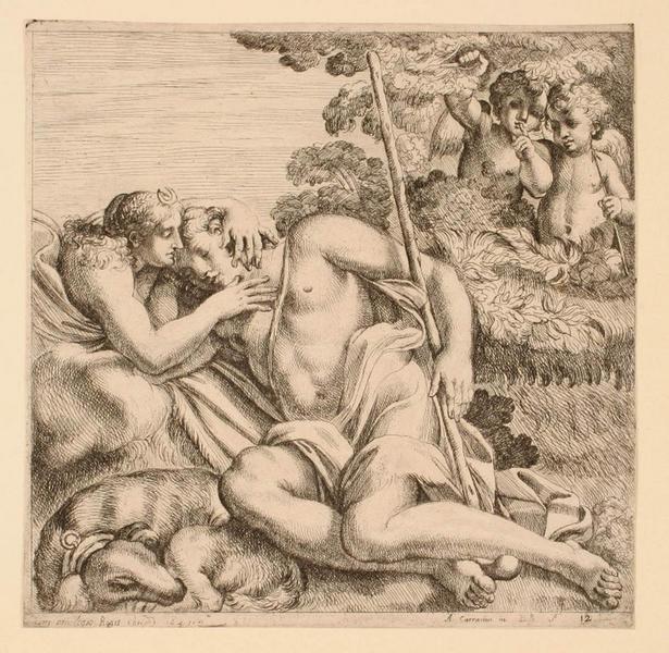 Diane embrassant Endymion