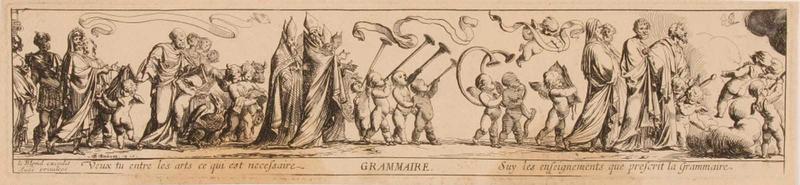 Suite des arts libéraux : Allégorie de la Grammaire