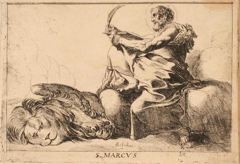 Suite des quatre évangélistes : Saint Marc