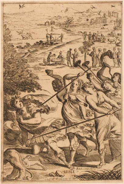 Les Métamorphoses d'Ovide : Orphée et les Bacchantes