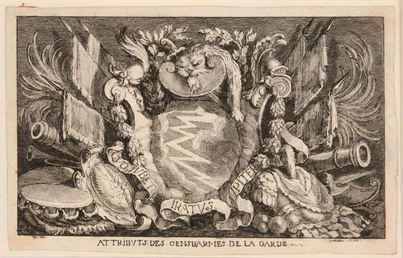 Attributs des gendarmes de la garde