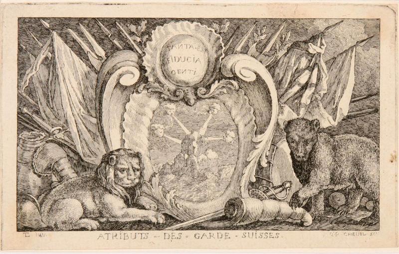 Attributs des gardes suisses