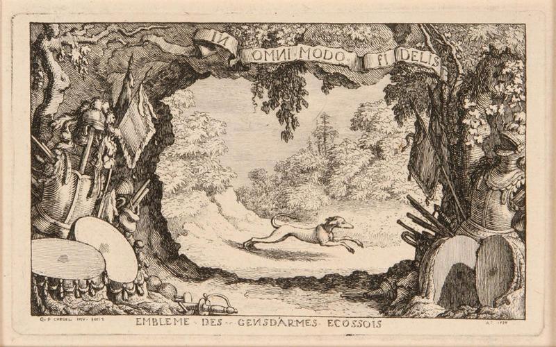 Emblème des gendarmes écossais