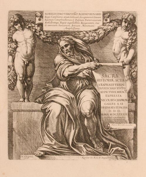 Titre-dédicace ; Prophète Isaïe