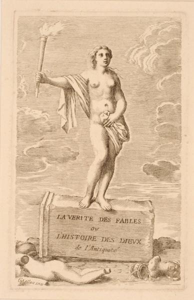 Titre-frontispice ; Allégorie de la Vérité