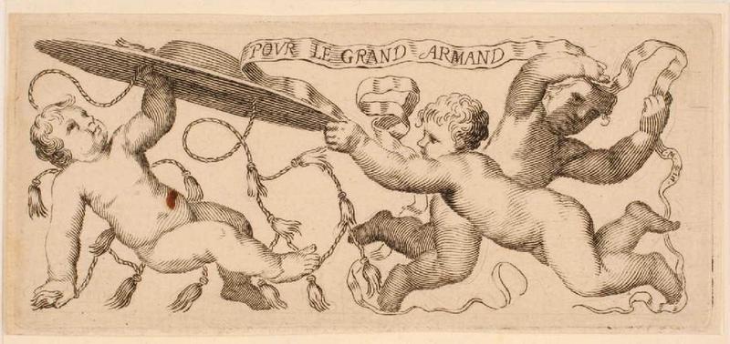 Bandeau à la gloire du cardinal de Richelieu