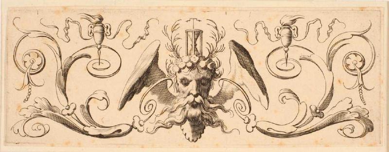 Bandeau orné de la tête de Chronos