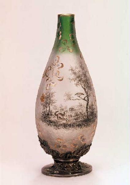 Vase Corbeau et renard
