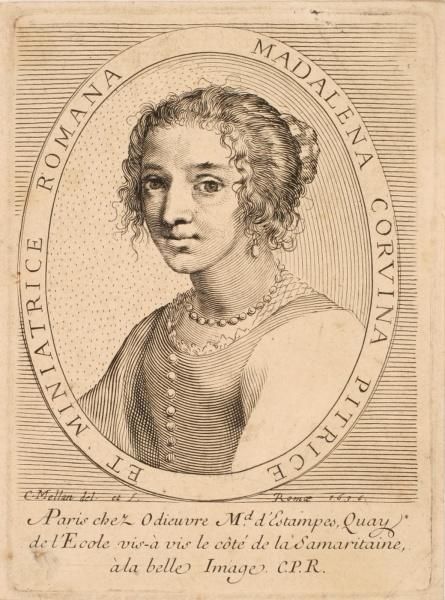 Portrait de Maddalena Corvina