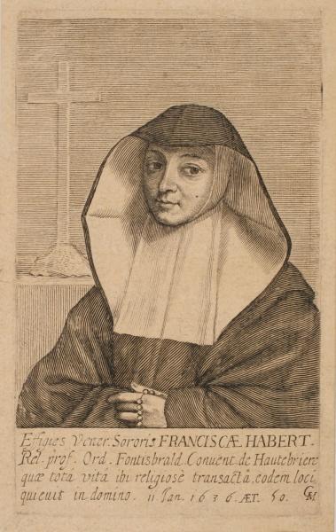 Portrait de soeur François Habert