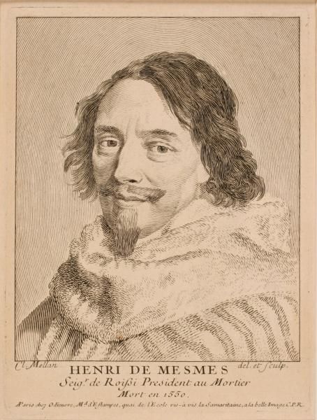 Portrait d'Henri de Mesmes