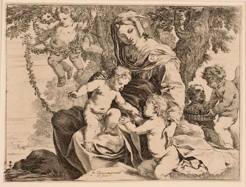 Vierge à l'Enfant et saint Jean