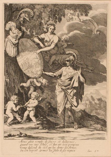 L'Enéide (Livre 8) : Vénus armant Enée