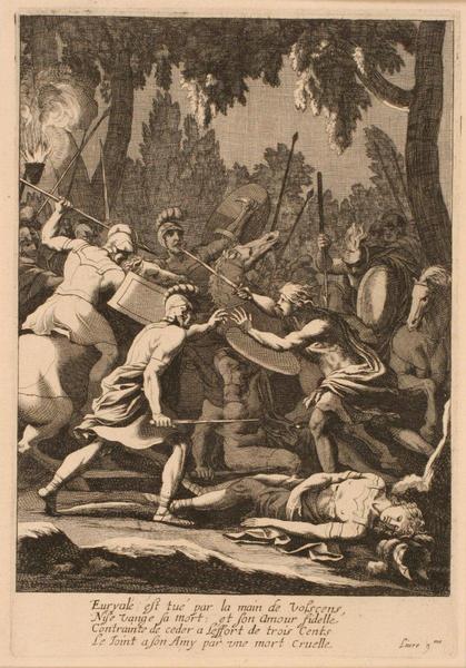 L'Enéide (Livre 9) : Mort d'Euryale