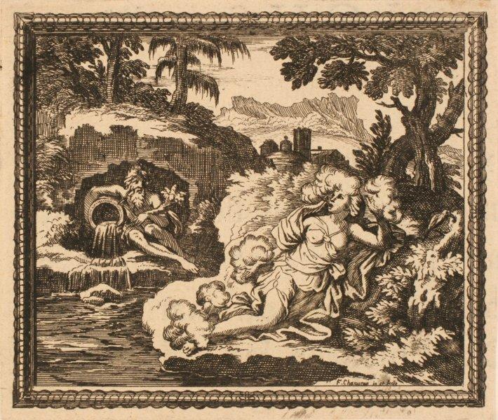 Les Métamorphoses d'Ovide : Canate en air