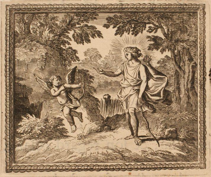 Les Métamorphoses d'Ovide : Querelle d'Amour et d'Apollon