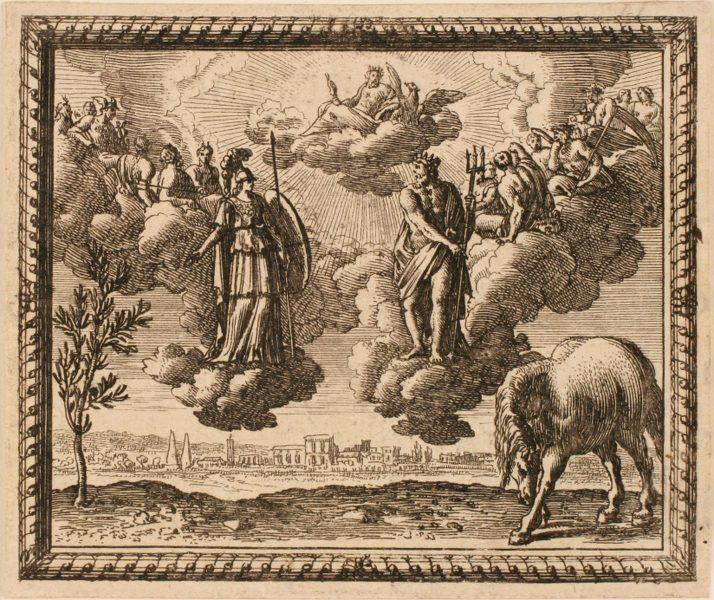 Les Métamorphoses d'Ovide : Dispute de Minerve et de Neptune
