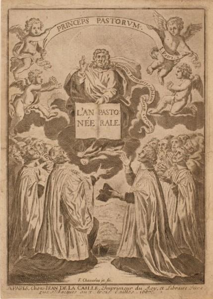 Frontispice ; Apparition du Christ aux prêtres