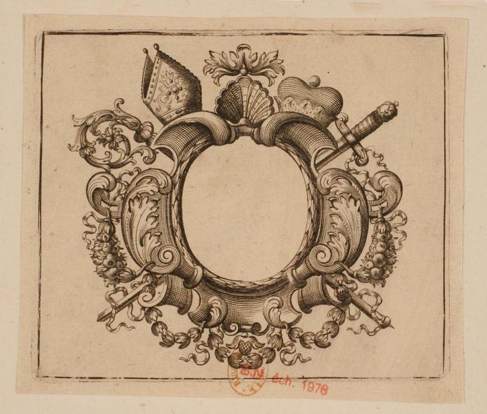 Cartouche à la tiare