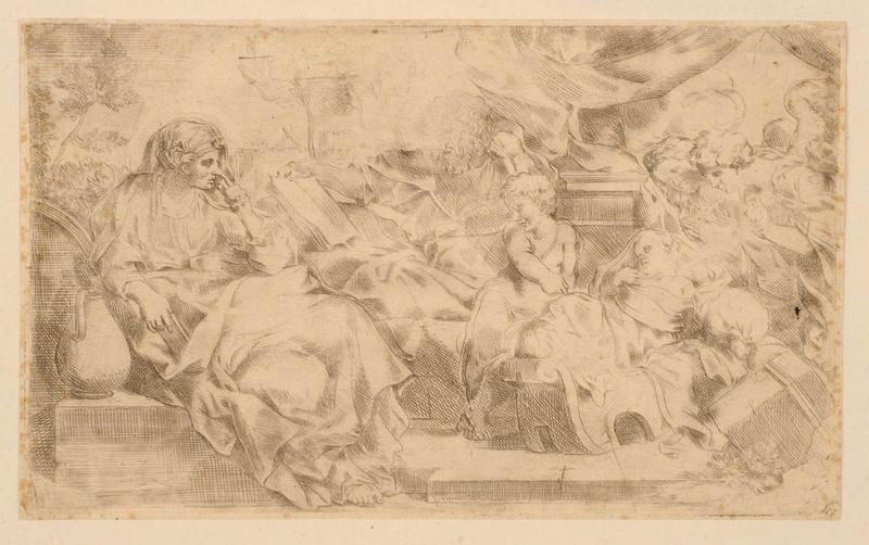 Sainte Famille aux anges ; Le Silence