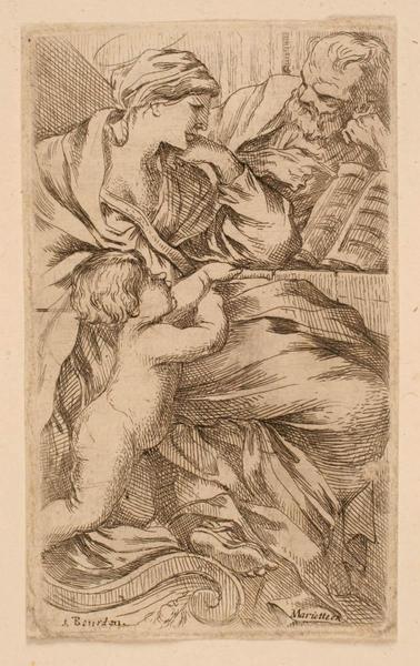 Sainte Famille au livre