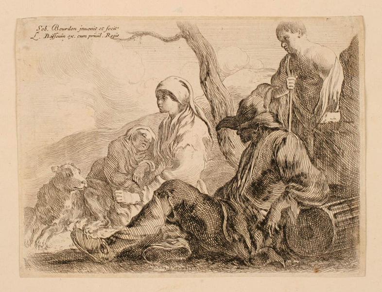 Les pauvres au repos