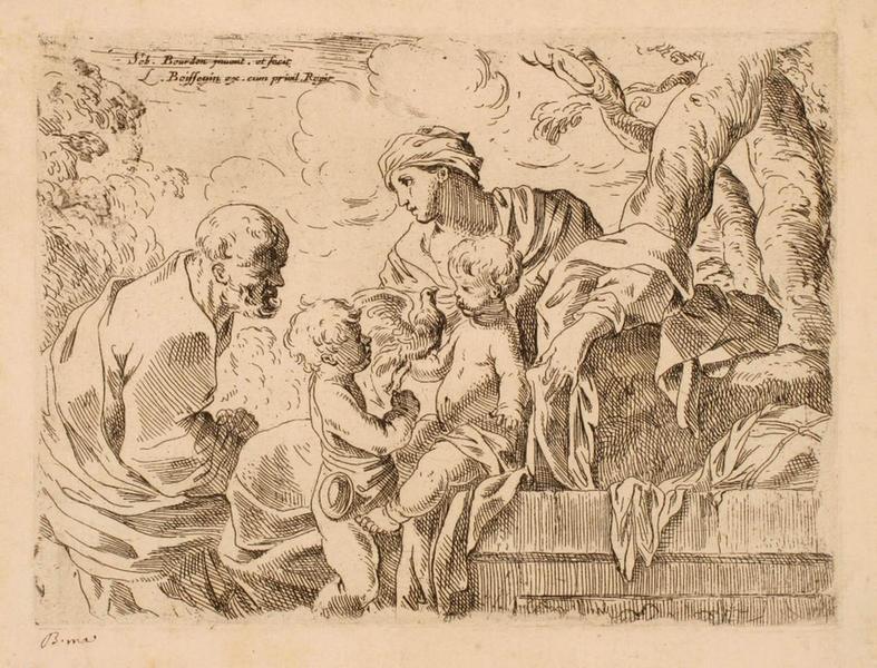 Sainte Famille à la colombe avec saint Jean