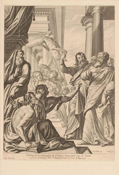 Conversion de saint Denis l'Aréopagite