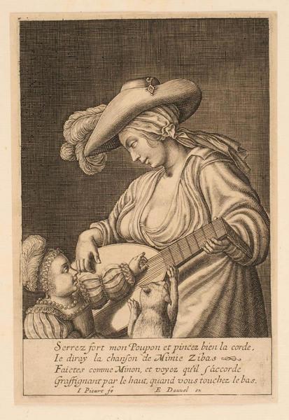 Musicienne et enfant